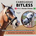 Cabeçada Bitless modelo Side-pull WHC
